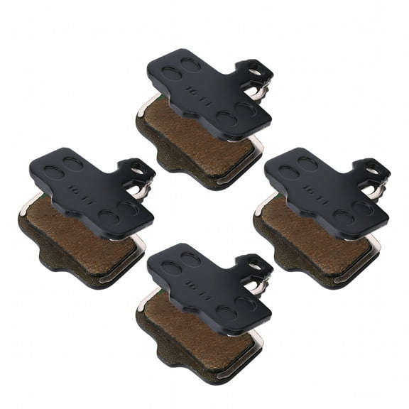 MELIVO 4 Pairs Mountain Bike Metallic Disc Brake Pads