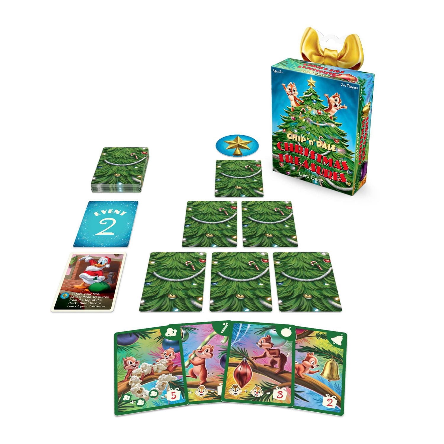 Funko Games CHIP â€˜Nâ€™ DALE CHRISTMAS TREASURES