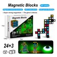 thumbnail image 2 of WUSUOWEI 1Set Glowing Cube,Transformable Cube,2x2x2 Cube,4 in 1 Toy,Stress Reliefving Sensory Gift,Building Blockings,Transformable Fun Puzzle Game Toy for Birthday Gift,Kids,Adults,Family Party, 2 of 9