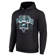 thumbnail image 2 of Men's Starter Black Philadelphia Eagles 80s Retro Pullover Hoodie, 2 of 3