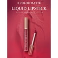 thumbnail image 5 of Lip Gloss, Matte Lip Gloss, Non-Stick Cup Lip Glaze with Velvety Finish, Hydrating Matte Creamy Texture Long-Lasting Liquid Lipstick for All-Day Wear and Comfortable Makeup, 5 of 8