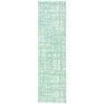 thumbnail image 6 of SAFAVIEH Courtyard Charlie Abstract Indoor/Outdoor Area Rug, Green Blue/Ivory, 2' x 3'7", 6 of 10