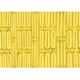 thumbnail image 1 of Ahgly Company Machine Washable Indoor Rectangle Solid Yellow Modern Area Rugs, 2' x 4', 1 of 4