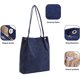thumbnail image 3 of Bolso de pana, bolso bandolera versátilAzul marino, 3 of 5