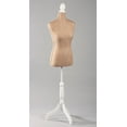 thumbnail image 2 of Tripar International 64"Beige and White Modern Burlop Body Form, 2 of 8