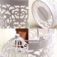 thumbnail image 6 of Dserhfy Antique Moroccan Style Lantern Hollow Candle Holder Stand Wedding Romantic Decor, 6 of 6