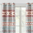 thumbnail image 3 of Greenland Home Fashions Kiva Western Boho Curtain Panels, Set of 2, 3 of 6