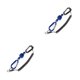 thumbnail image 3 of Yuarrent Clips de liberación rápida para pesca, soporte de red con cordón de bobina, mosquetón de escalada de viaje multiusos, hebilla de Type1 NO1, 3 of 6