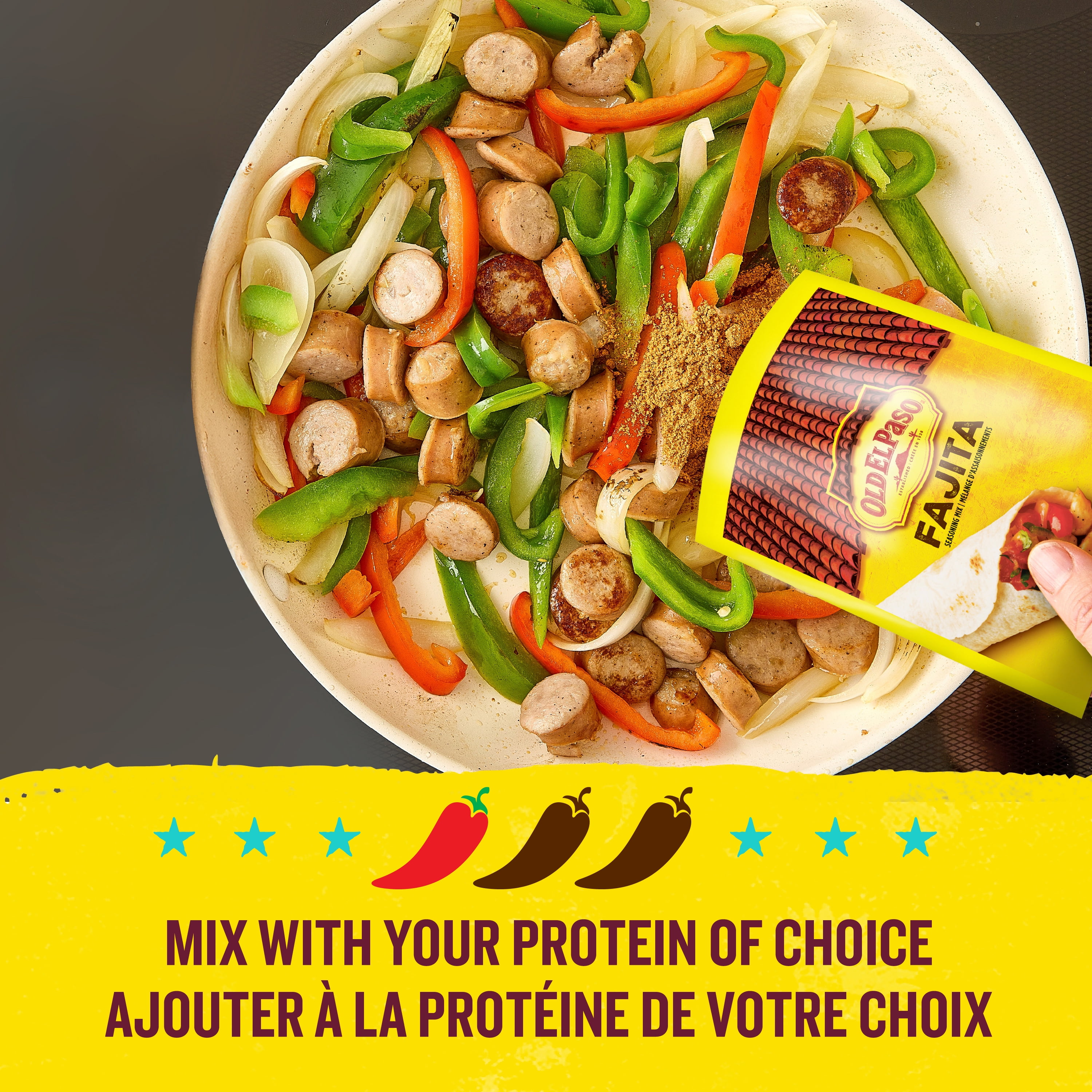 Mélange d'assaisonnements Fajita d'Old El Paso