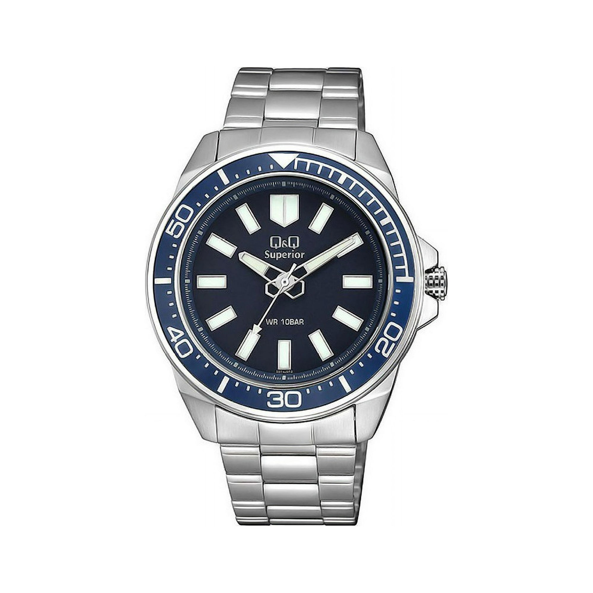 Reloj S374J212Y Análogo Plateado Q&Q