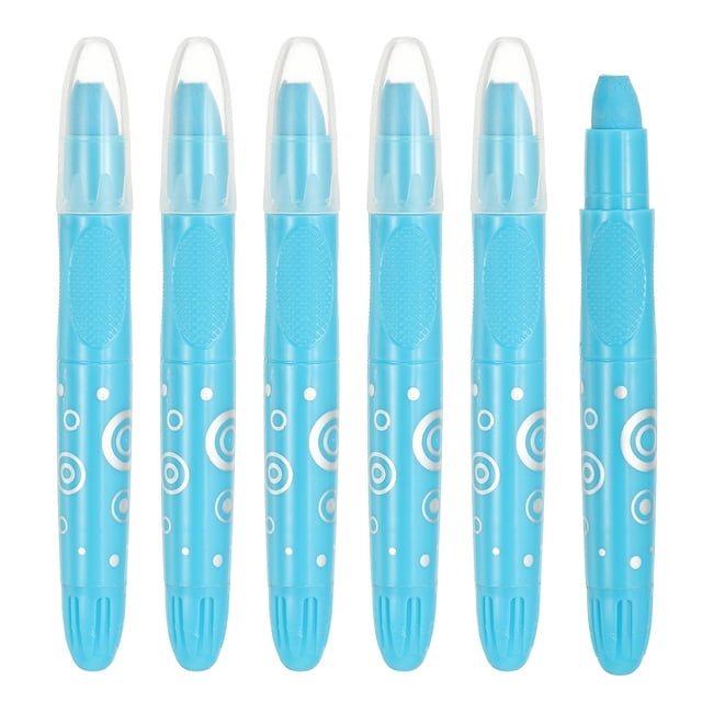 Uxcell 6Pcs Watercolor Gel Crayon for Coloring, Lake Blue