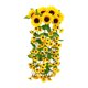 thumbnail image 2 of Corona de girasol para la puerta principal - corona artificial de flores silvestres de 27,5" para decoración interior exterior, porche, arco de boda y escaleras, 2 of 6