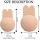 thumbnail image 3 of 2 pares de sujetadores adhesivos invisibles, sin espalda, sin tirantes, reutilizables, push up, levantadores de pezones para mujeres, 3 of 7