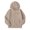 00&Khaki797, variant on Tiijoy Hoodies for Girls Heart Print Fleece Zip Up Sweatshirts Jacket, Black, Sizes 5-14
