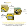 thumbnail image 2 of TFixol 200-15000V Ranch Clôture Affichage Numérique Voltege Courant Direction Testeur de Ferme Électronique Fence Fault Finder Courant Direction Mesure LCD Rétroéclairage Affichage avec Sac de Rangement, 2 of 7