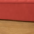 thumbnail image 4 of Frankie Outdoor 5 Seater V Shaped Mid-Century Modern Acacia Wood Sectional Sofa Set with Coffee Table, Teak and Red, 4 of 9