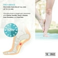 Tuli’s X Brace, Arch Support Brace for Sever's Disease, Plantar