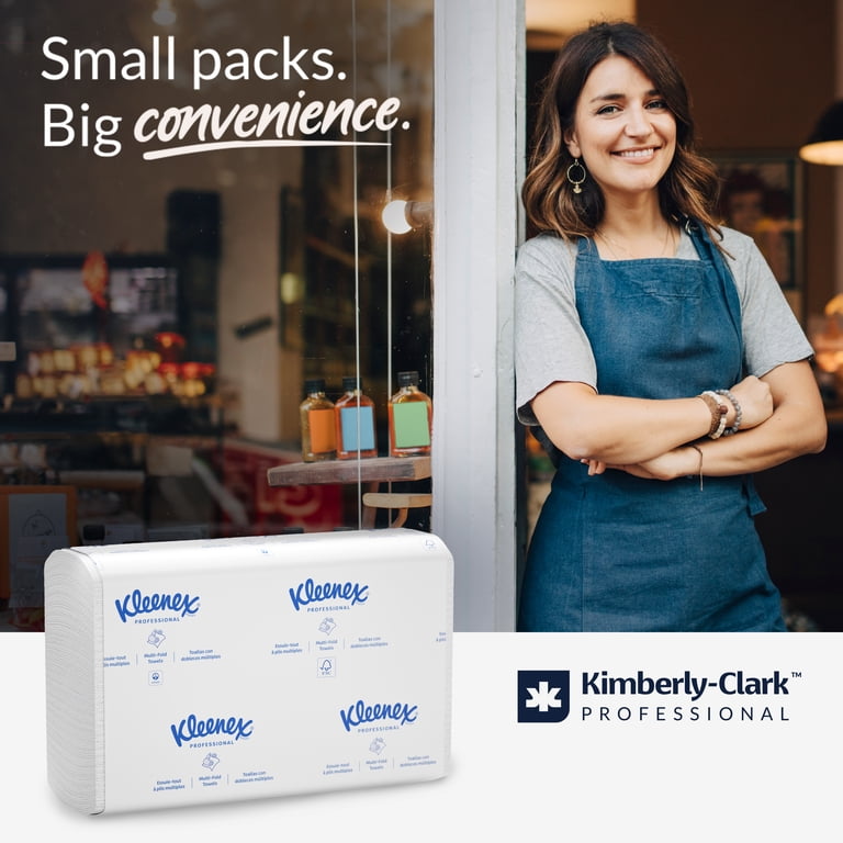 Kleenex Universal Multi-Fold Paper Towels, 8 Packs photo 3
