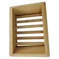 thumbnail image 2 of Jabonera de madera de bambú Soporte de caja de jabón de madera para baño Ducha Cocina Depurador Tipo 10 Sweethay HA7315-08B, 2 of 3