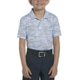 thumbnail image 5 of Ben Hogan Performance Boys Linear Camo Print Short Sleeve Golf Polo Shirt, Sizes 4-18, 5 of 13