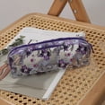 thumbnail image 3 of Sanrio Kuromi Kawai-estuche transparente de doble capa para estudiantes, estuche de papelería de alta capacidad, bolsa de almacenamiento, bonito regalo, 3 of 4