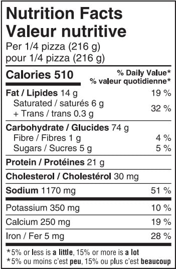 RST RC DELUX, RUSTICA RISING CRUST DELUXE PIZZA