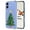 Christmas Tree, variant on Christmas Style Phone Case For iPhone 16 Plus,Cute Christmas Pattern Back Design,Ultra Slim Soft TPU Protective Shockproof Anti-fall Anti-Scratch Transparent Thin Phone Case,Christmas Santa