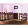 Nursery 101 - Baby's Room Deluxe Furniture Set, Dark Walnut (Box 2)