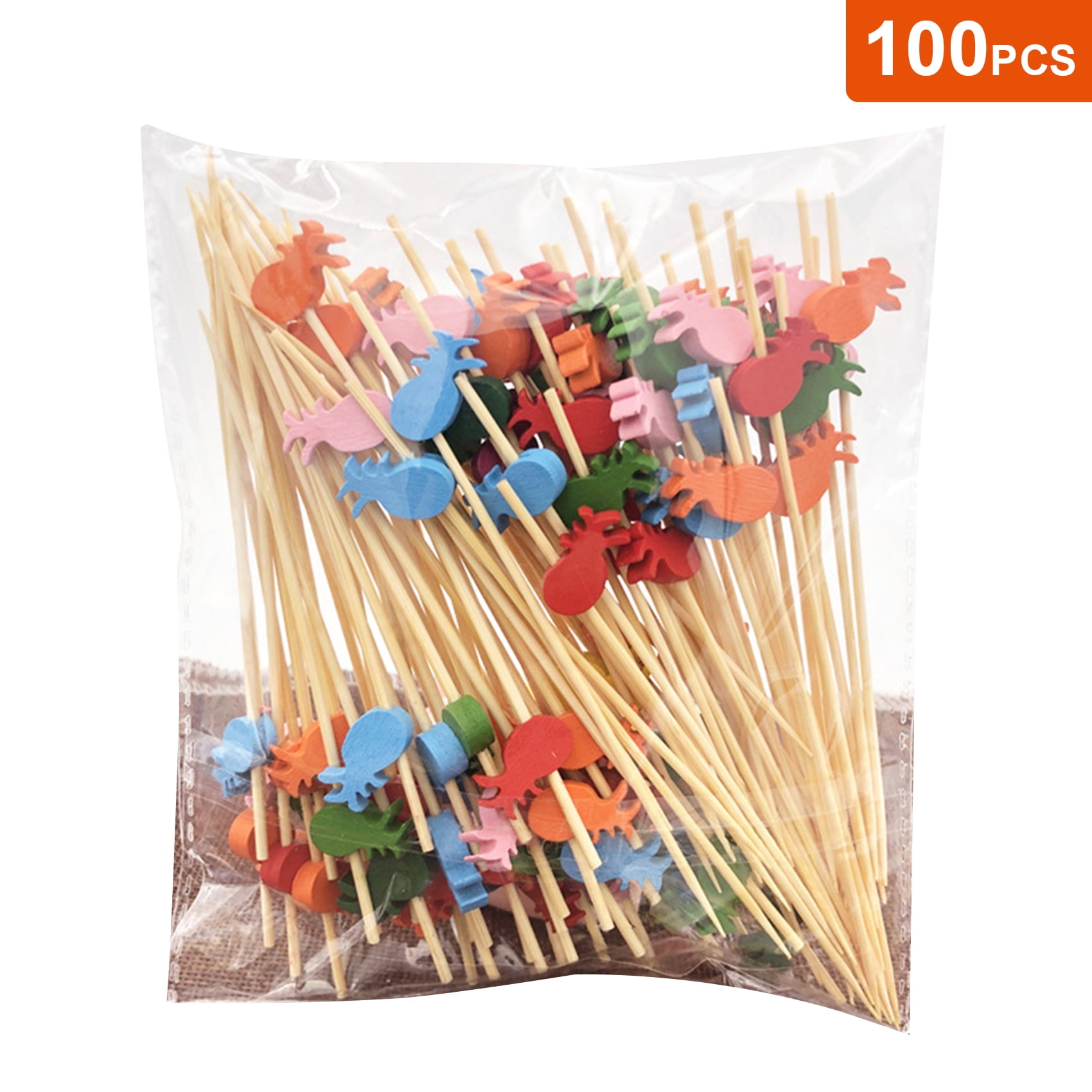 100 Pics à Cocktail Décoratifs – Forme Poisson Bleu, 12 Cm, Pour Apéritifs, Buffets, Mariages Ou Fêtes Prénatales - 7