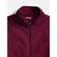 thumbnail image 2 of Wonder Nation Boys School Uniform Fleece Zip Up Jacket, Sizes 4-18, 2 of 3