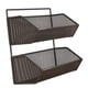 thumbnail image 5 of Cesta colgante para pared, cesta de alambre, cesta de almacenamiento de doble capa para aperitivos, , cuarto de lavado y baño, 5 of 9