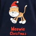 thumbnail image 3 of CafePress - Christmas Kitty Women's Long Sleeve Dark T Shirt - Women's Long Sleeve Graphic Tee Casual Fit, 3 of 4