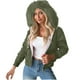 thumbnail image 2 of Chaquetas y abrigos casuales con capucha de manga larga para mujer, abrigos casuales cálidos de manga larga, sudaderas con capucha, chaquetas, abrigos con bolsillos, abrigos para mujer, 2 of 9