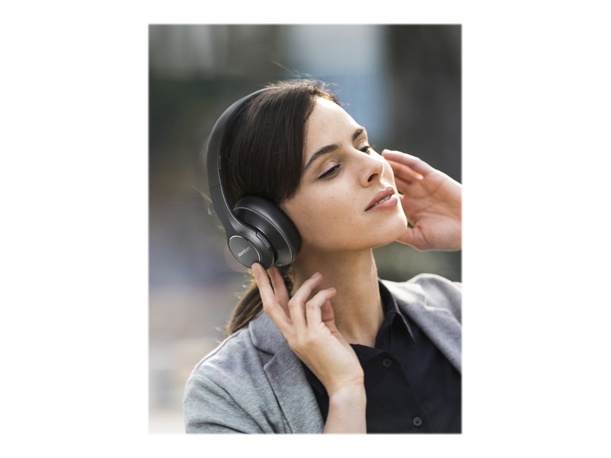 Soundcore Vortex Headphones with mic full size Bluetooth wireless noise isolating black Walmart