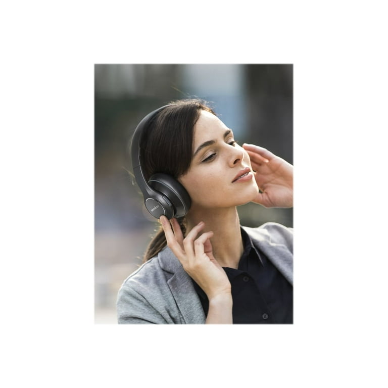 Soundcore Vortex Headphones with mic full size Bluetooth wireless noise isolating black Walmart