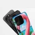 thumbnail image 4 of Flamingo For All iPhone Series Protective Phone Case Tropical Beach Pink Multi-Color, 4 of 7