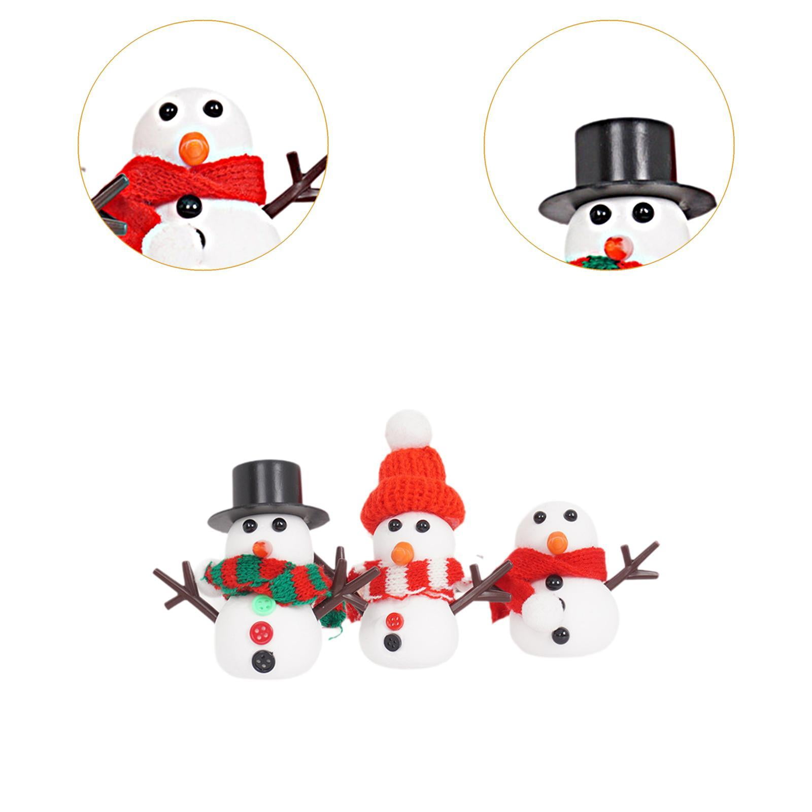 yotijay Snowman Craft for Kids Build A Snowman Kit Creative Winter Christmas Scene Props