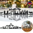 thumbnail image 2 of TIELUTT Christmas Decorations Indoor Sets for Christmas Indoor Metal Set with Base Christmas Ornament Decorations Christmas Trees Decorations Dated Christmas Ornament Bulk Ornament Christmas Decorati, 2 of 7