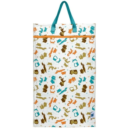 Planet Wise Hanging Lite Wet Bag, Fox Trot