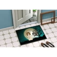 thumbnail image 2 of Halloween Scary Russian Spaniel Doormat 24x36, 2 of 4