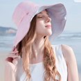 thumbnail image 3 of CNKOO Women‘s Summer Big Sun Hat Sun Protection Foldable Sun Beach Hat, 3 of 3