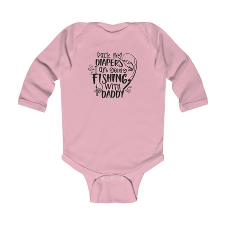 

Fishing Clothes for Baby Girl Boy Bodysuit Long-Sleeve
