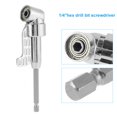 thumbnail image 1 of With Locking Hex Extension Drill Bit Socket, High Hardness Silver Screwdriver Extension Socket, For All Electric Drill Socket Wrench, 1 of 8