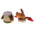thumbnail image 4 of Caja de dulces de Navidad Tarro de café de azúcar Regalos de Navidad de Santa Adornos de decoración de Sunnimix Tarro de caramelos de Navidad, 4 of 8