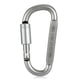 thumbnail image 1 of Mosquetón Lixada aluminio aleación D-anillo de cierre mosquetón Screw Lock colgante gancho hebilla l, 1 of 7