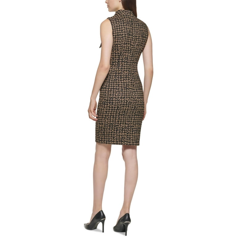 Calvin klein 2025 jacquard sheath dress