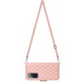 thumbnail image 3 of for Samsung Galaxy S20 FE Wallet Case, Elegant Card Holder Cash Slot PU Leather Kickstand Shoulder Strap Shockproof Protective Flip Women Girls Case Cover for Samsung Galaxy S20 FE, Coralpink, 3 of 6