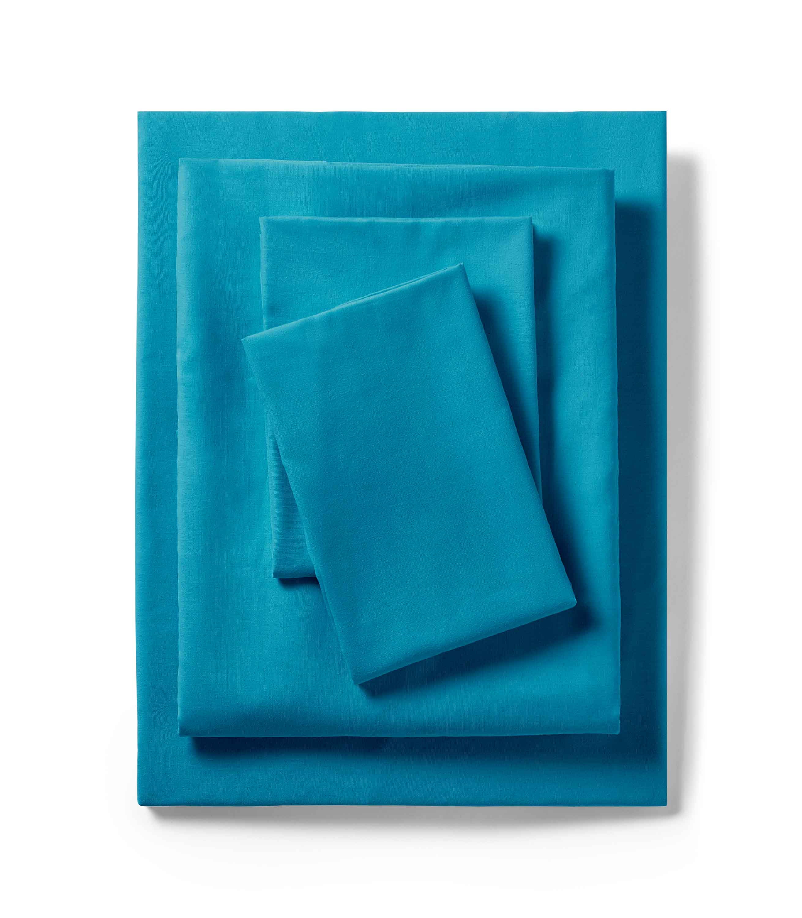 Mainstays 200 Thread Count Twin Flat - Turquoise Cove