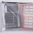 thumbnail image 4 of 12PCS A3 Folder, Information Zipper Bag Plastic Wallet Mesh File Bag Zipper Bag Zipper Wallet, 4 of 7
