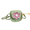Green, variant on Purses For Women Girls Fashion Shoulder Bag Flower Shoulder Bag Tote Bag Pink